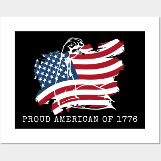 PROUD AMERICAN OF 1776 Posters and Art